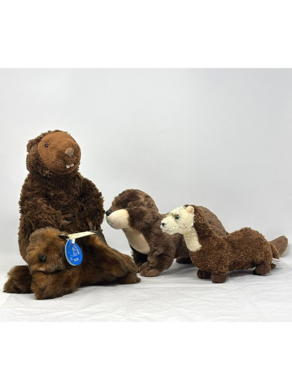 OTTER BEAVER Lot 4 Gund Aurora Adventure Planet Purr-fection MJC EUC Assorted
